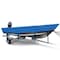 Eevelle Boat Cover V HULL FISHING Outboard Motor w/ Outboard 17ft 6in L 85in W Royal SFVFW1785B-RYL - alternate 1